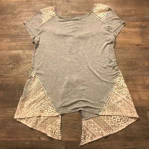 🎉PRICE DROP🎉 NWOT maurices lace blouse grey